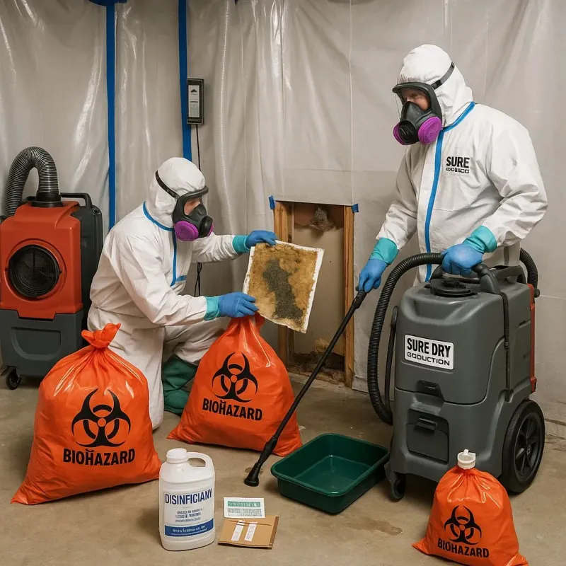 Contaminated Water Handling Protocols process in Edwards County, KS